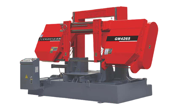 右江GW4265双柱龙门卧式带锯床