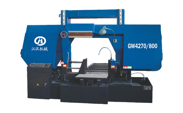 右江GW4270/800双柱龙门卧式带锯床